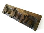 Oud hout gesneden suikerplank om suikerbeestjes te maken, Antiek en Kunst, Ophalen of Verzenden