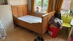 antiek bed, Huis en Inrichting, Slaapkamer | Bedden, Ophalen, Eenpersoons, Bruin, Romantisch antiek als een bedstee of een bootje