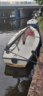 Polyester Valk met langstaart buitenboordmotor, Watersport en Boten, Zeilen en Zeiltoebehoren, Ophalen, Gebruikt, Overige typen