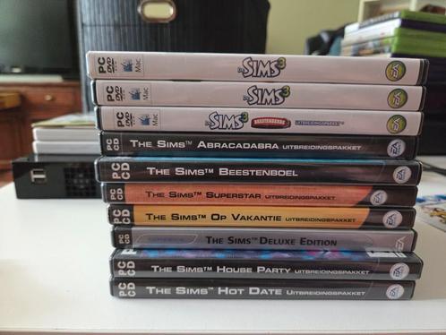 De Sims & Sims 3 PC - Complete Collectie, Spelcomputers en Games, Games | Pc, Gebruikt, Simulatie, Ophalen