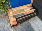 Resthout brandhout douglas, Doe-het-zelf en Verbouw, Hout en Planken, Ophalen, Gebruikt, 50 mm of meer, Balk