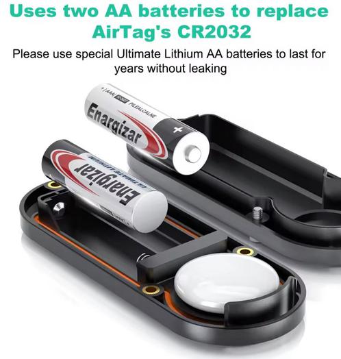 AirTag utra lange batterij duur AA AirTag cover, Telecommunicatie, Mobiele telefoons | Apple iPhone, Zo goed als nieuw, Ophalen