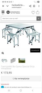 Familie tafel Bo-Camp Special (aluminium)  Inklapbaar, Ophalen of Verzenden, Zo goed als nieuw, Rechthoekig, Inklapbaar