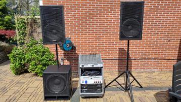 Geluid set Dj Band JB Systems Speaker set PA Instalatie beschikbaar voor biedingen