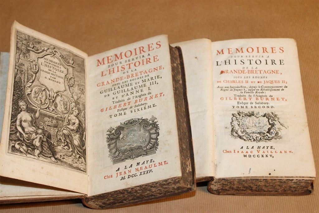 Mémoires de la Grande-Bretagne — Gilbert Burnet [1725] [FR], Antiek en Kunst, Ophalen of Verzenden