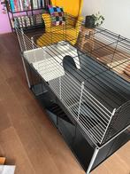 TE KOOP: Konijnenkooi twee verdiepingen incl. accessoires, Dieren en Toebehoren, Knaagdieren en Konijnen | Hokken en Kooien, Ophalen