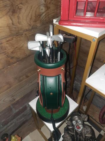 Golfset in Tas - Vintage Look beschikbaar voor biedingen