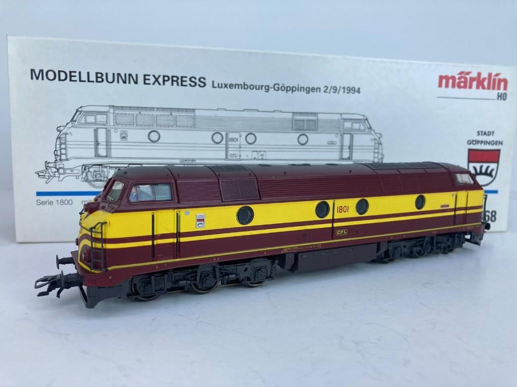Marklin 83468 Diesellocomotief serie 1800, Wisselstroom, Locomotief, -, -