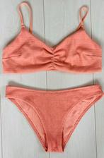 Oranje bikini, ribstof, maat 40, Ophalen of Verzenden, Zo goed als nieuw, Oranje, Bikini