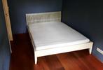 200 x 160 Ikea bed with Ikea Sultan mattress, Ophalen, Gebruikt, Wit, Tweepersoons