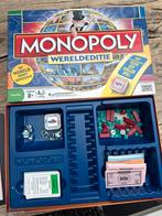 Monopoly Wereld Editie, Hobby en Vrije tijd, Gezelschapsspellen | Bordspellen, Ophalen of Verzenden, Zo goed als nieuw, Reisspel