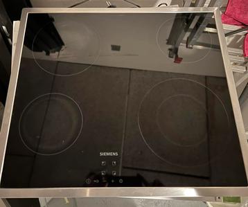 Siemens keramische kookplaat 60 cm – 4 zones beschikbaar voor biedingen