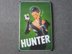 HUNTER SIGARETTEN EMAILLE RECLAMEBORDEN, Ophalen, Zo goed als nieuw, Reclamebord