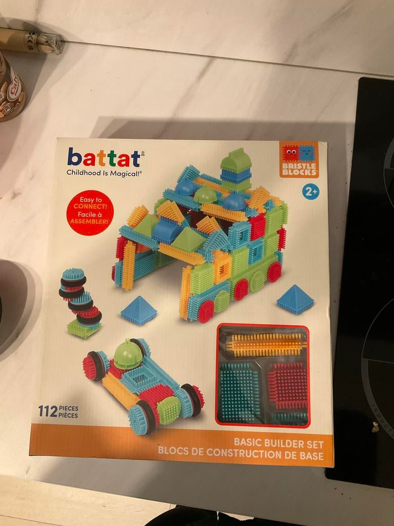 Battat Speelblokken - 112 Stuks, Ophalen, Zo goed als nieuw, Overige merken