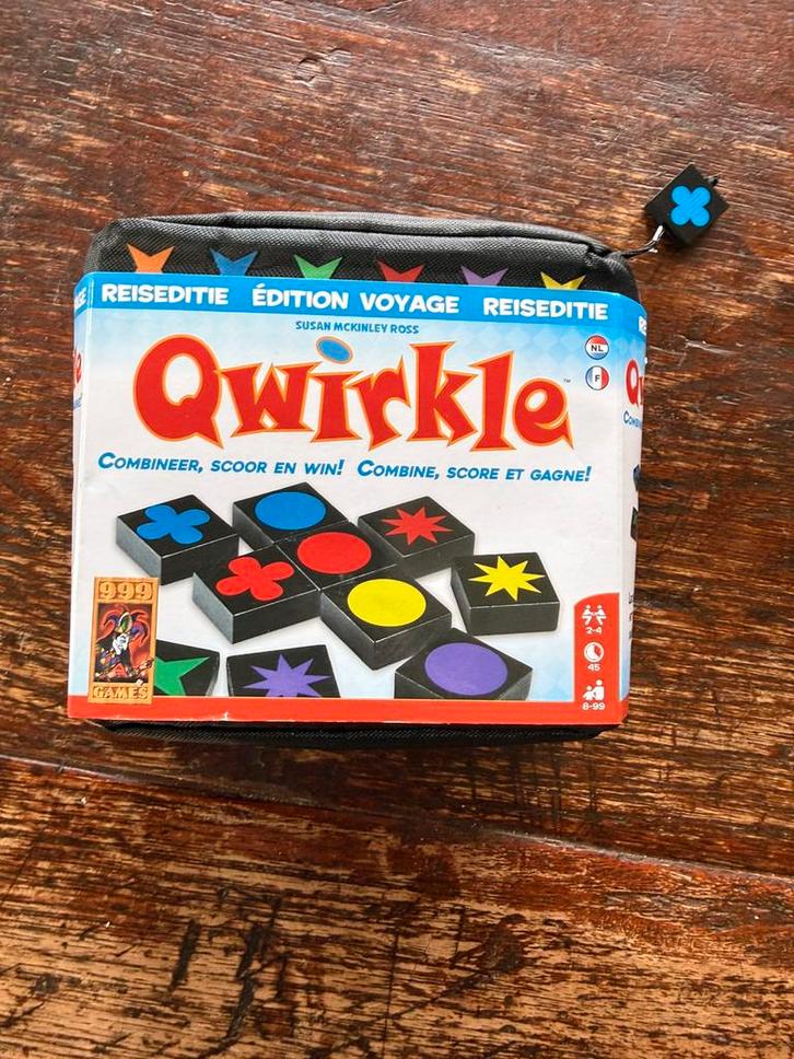 Qwirkle reiseditie nieuw!, Hobby en Vrije tijd, Gezelschapsspellen | Kaartspellen, Nieuw, Ophalen of Verzenden