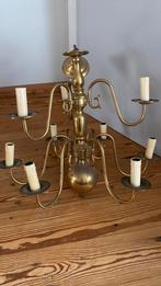 Antieke Geelkoperen Kroonluchter, Antiek en Kunst, Antiek | Lampen, Ophalen