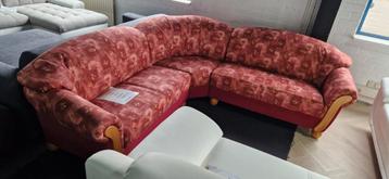 Nieuwe trendy hoekbank rood bankstel beschikbaar voor biedingen
