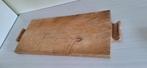 Hout serveerplank, Huis en Inrichting, Woonaccessoires | Dienbladen, Ophalen of Verzenden, Gebruikt, Rechthoekig, Hout