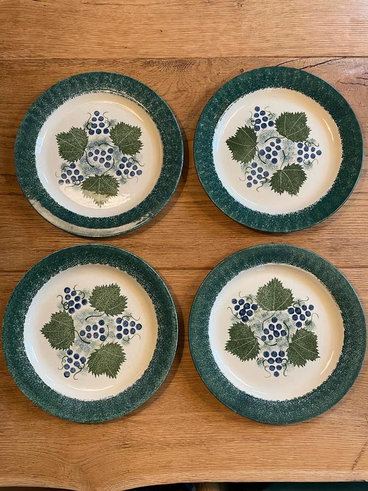 Poole Pottery Diner Borden 26 cm - Handgeschilderd, Huis en Inrichting, Keuken | Servies, Zo goed als nieuw, Bord(en), Overige stijlen
