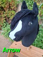 Nieuwe zwarte hobbyhorse Arrow, hobby horse, stokpaard, Hobby en Vrije tijd, Ophalen of Verzenden, Nieuw