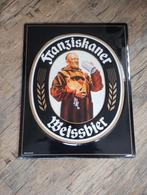 Franziskaner wit bier reclamebord, Verzamelen, Biermerken, Ophalen of Verzenden, Nieuw, Reclamebord, Plaat of Schild, Overige merken