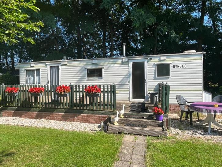 Stacaravan huren op camping Pluimerskamp Zelhem / Achterhoek, Vakantie, Campings, Dorp, In bos, Huisdier toegestaan, Speeltuin
