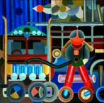 5 bijzondere moderne schilderijen voor een kantoor, Ophalen of Verzenden