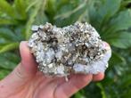 Kwarts met Pyriet, Ophalen of Verzenden, Mineraal