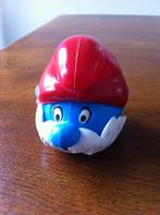 "Smurf" 3 delig Potje (Hoofd) met Deksel (Muts) Baard Nieuw, Ophalen of Verzenden, Nieuw, Grote Smurf, Poppetje, Figuurtje of Knuffel