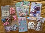 Box met inhoud, bloemen, foil transfers e.d., Ophalen of Verzenden, Nieuw, Overige thema's, Overige typen
