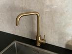 Kraan goudkleur. Mat brushed gold. Keukenkraan goud., Ophalen of Verzenden, Nieuw
