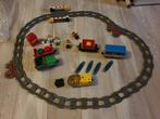 Duplo 3325 intelli trein vintage werkt perfect 2 machinisten, Ophalen of Verzenden, Gebruikt, Duplo