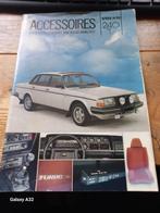 t.k. 2 brochures met accessoires voor de Volvo 240, Ophalen of Verzenden