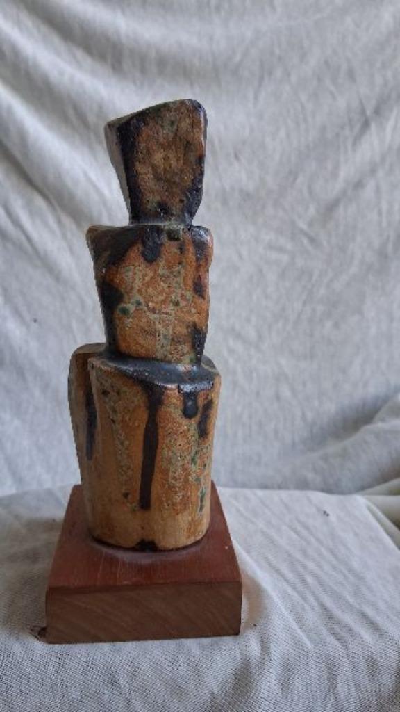 Ger Maas? Abstract beeldje, Antiek en Kunst, Antiek | Keramiek en Aardewerk, Ophalen of Verzenden