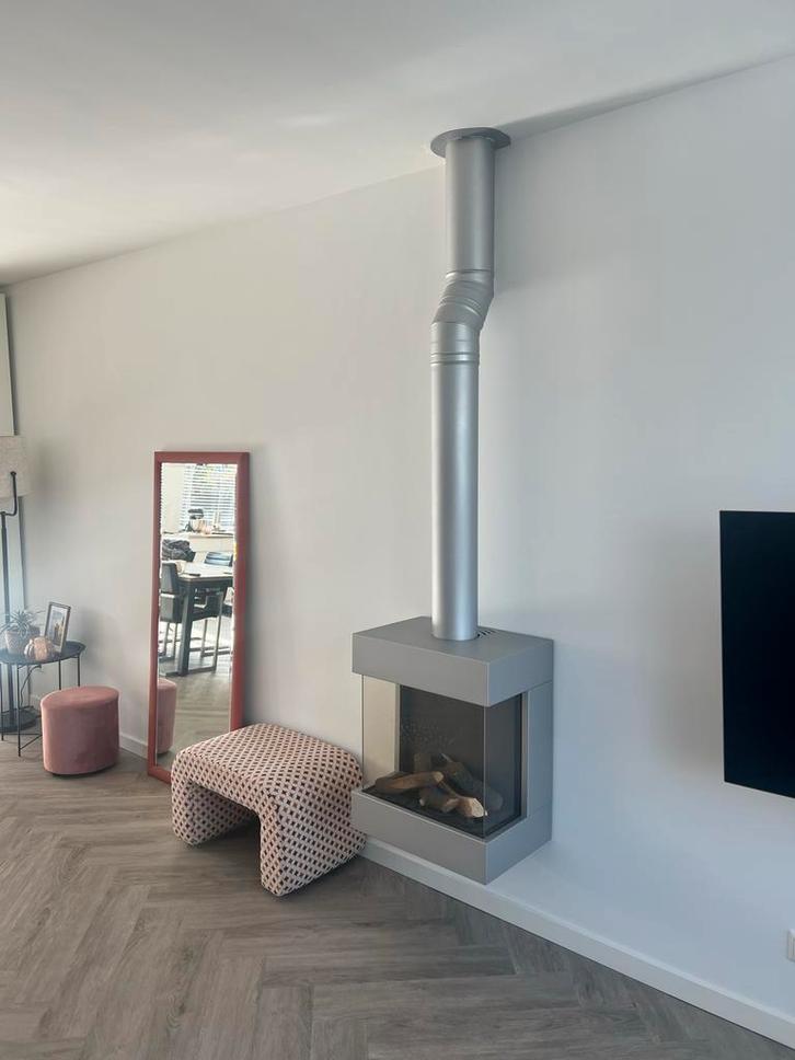 Dru Diablo Next Gashaard - Grijs, Huis en Inrichting, Haarden, Gebruikt, Gashaard, Ophalen