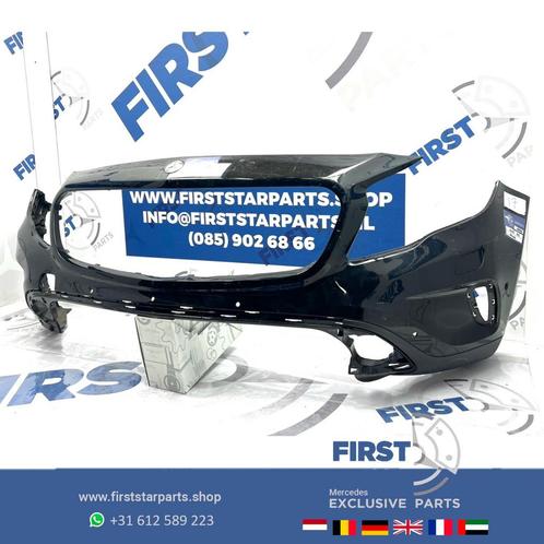 W156 GLA Voorbumper 2013-2019 KOPLAMPSPROEIERS / PDC zwart w, Auto-onderdelen, Carrosserie en Plaatwerk, Bumper, Mercedes-Benz
