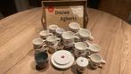 Douwe Egberts Servies met D•E dienblad  Nieuwstaat!, Huis en Inrichting, Keuken | Servies, Nieuw, Ophalen of Verzenden, Overige stijlen