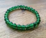 Nieuw armbandje van natuursteen agaat groen 17cm x 6mm, Overige materialen, Nieuw, Ophalen of Verzenden, Met bedels of kralen