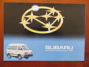 Subaru Bedrijfswagendocumentatie 1988 beschikbaar voor biedingen