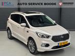 Ford Kuga 1.5 EcoBoost (150 pk) Vignale - leer - schuif/kant, Auto's, Ford, Voorwielaandrijving, 4 cilinders, Parkeercamera, Wit