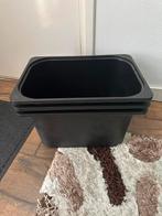 3 x medium zwart ikea trofast bakken, Ophalen of Verzenden, Minder dan 50 cm, Minder dan 40 cm, Minder dan 35 cm