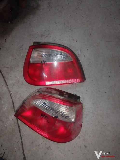 Renault Megane achterlichten 1999 tm 2003, Auto-onderdelen, Verlichting, Gebruikt, Ophalen of Verzenden