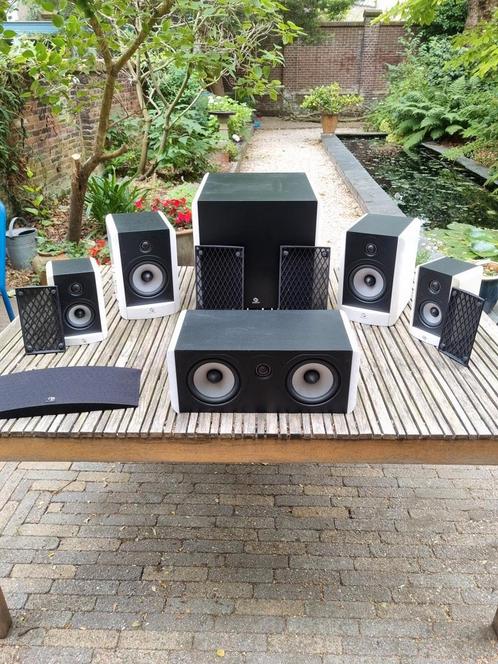 Boston Acoustics 5.1 surround speaker set, Audio, Tv en Foto, Luidsprekers, Gebruikt, 120 watt of meer, Overige merken, Ophalen of Verzenden