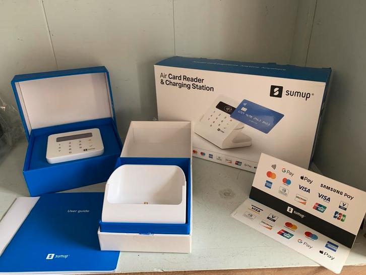 SumUp Air Pinapparaat + Oplaadstation - Nieuw in Doos, Verzamelen, Elektronische Apparatuur, Ophalen of Verzenden