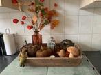 herfst decoratie op houten dienblad, Ophalen of Verzenden, Zo goed als nieuw