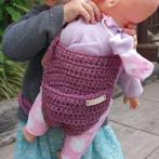 Gehaakte poppendraagzak - steun jouw doel!, Ophalen of Verzenden, Nieuw, Overige typen