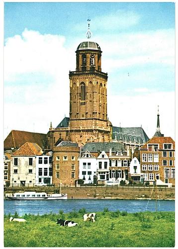 958710	Deventer	IJssel 	Nette oude kaart onbeschreven        beschikbaar voor biedingen