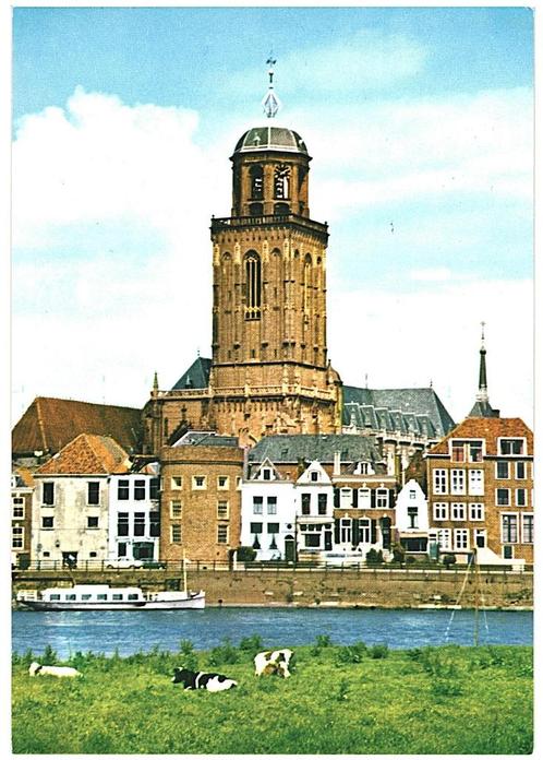 958710	Deventer	IJssel 	Nette oude kaart onbeschreven, Verzamelen, Ansichtkaarten | Nederland, Ongelopen, Overijssel, 1960 tot 1980