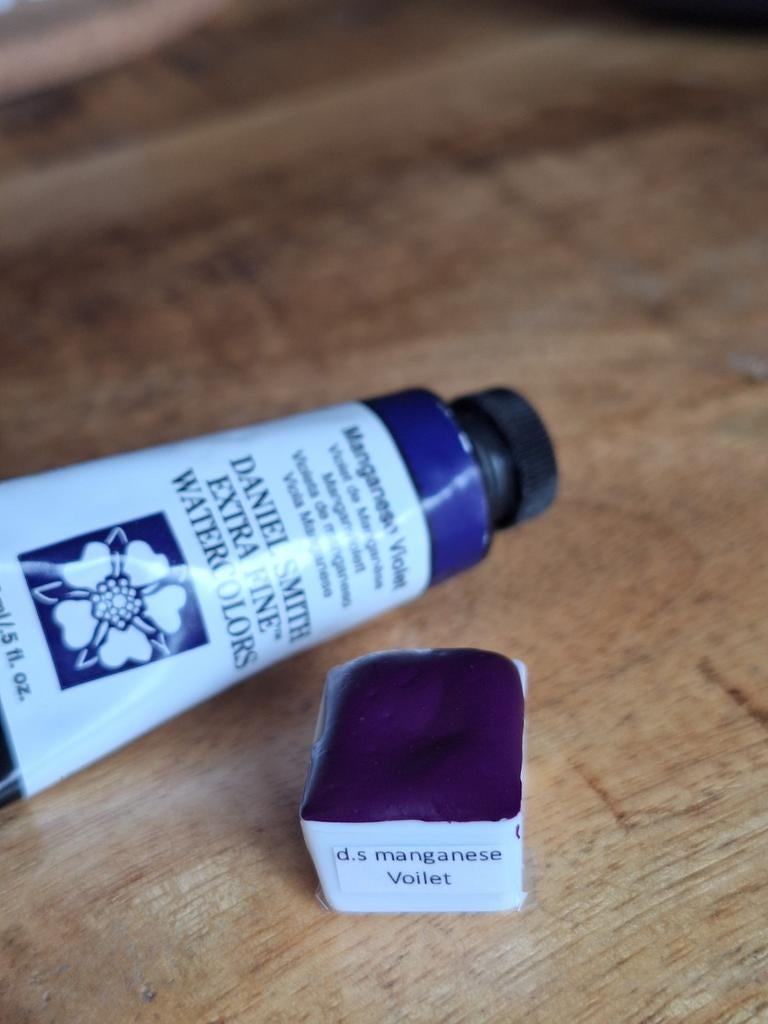 Daniel Smith Manganese Violet Aquarelverf - Halve Nap, Ophalen of Verzenden, Nieuw, Waterverf