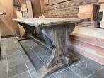 Landelijke tafel , kloostertafel , boerentafel, 200 cm of meer, Zo goed als nieuw, Rechthoekig, 50 tot 100 cm
